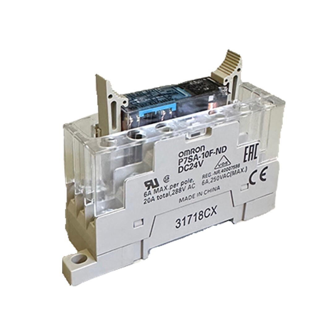 NEW OMRON P7SA-10F-ND / P7SA10FND DC24V RELAY SOCKET W/ G7SA-3A1B RELAY
