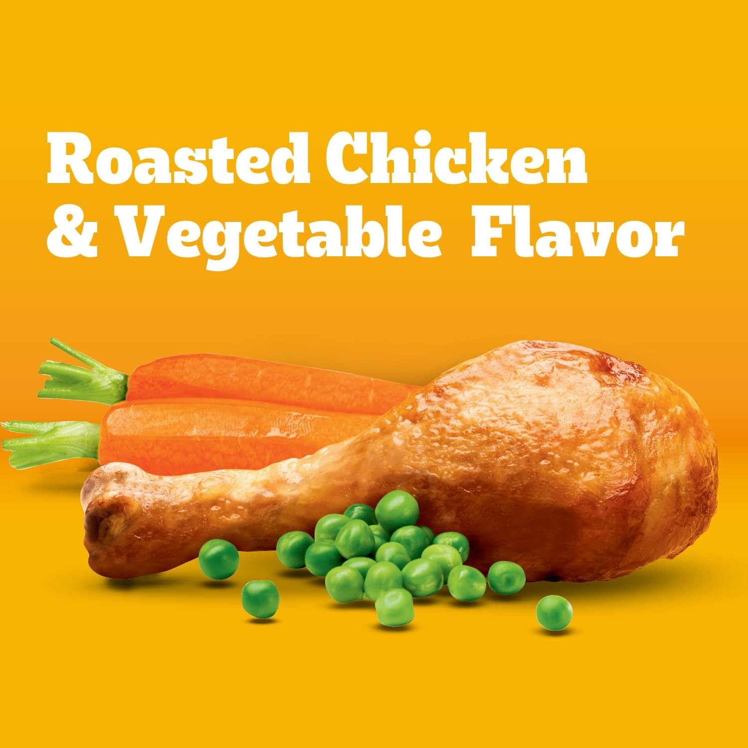 3 PACK Pedigree Adult Dry Dog Food, Roasted Chicken & Vegetable, 18 lb
