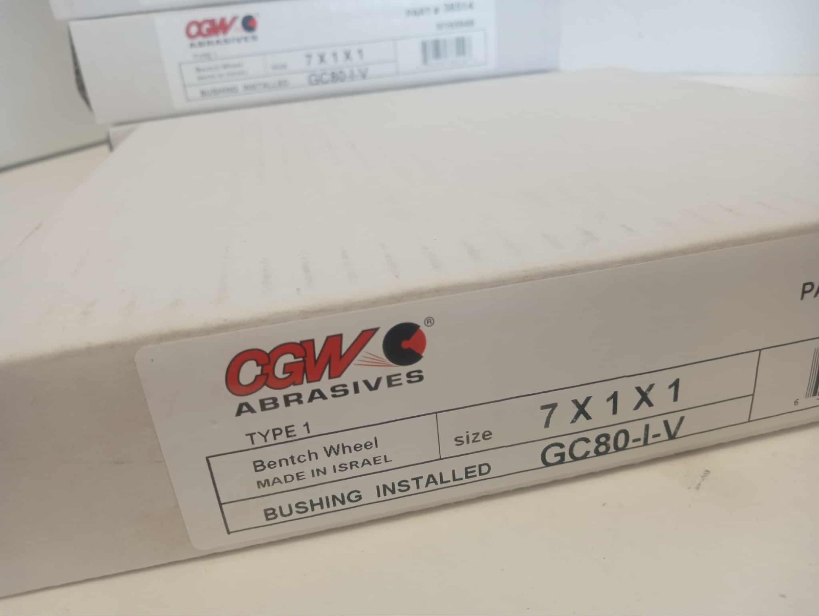 CGW ABRASIVES Bench & Pedestal Grinding Wheel 7″ Dia, 1″ Thick 1″ Hole Dia,