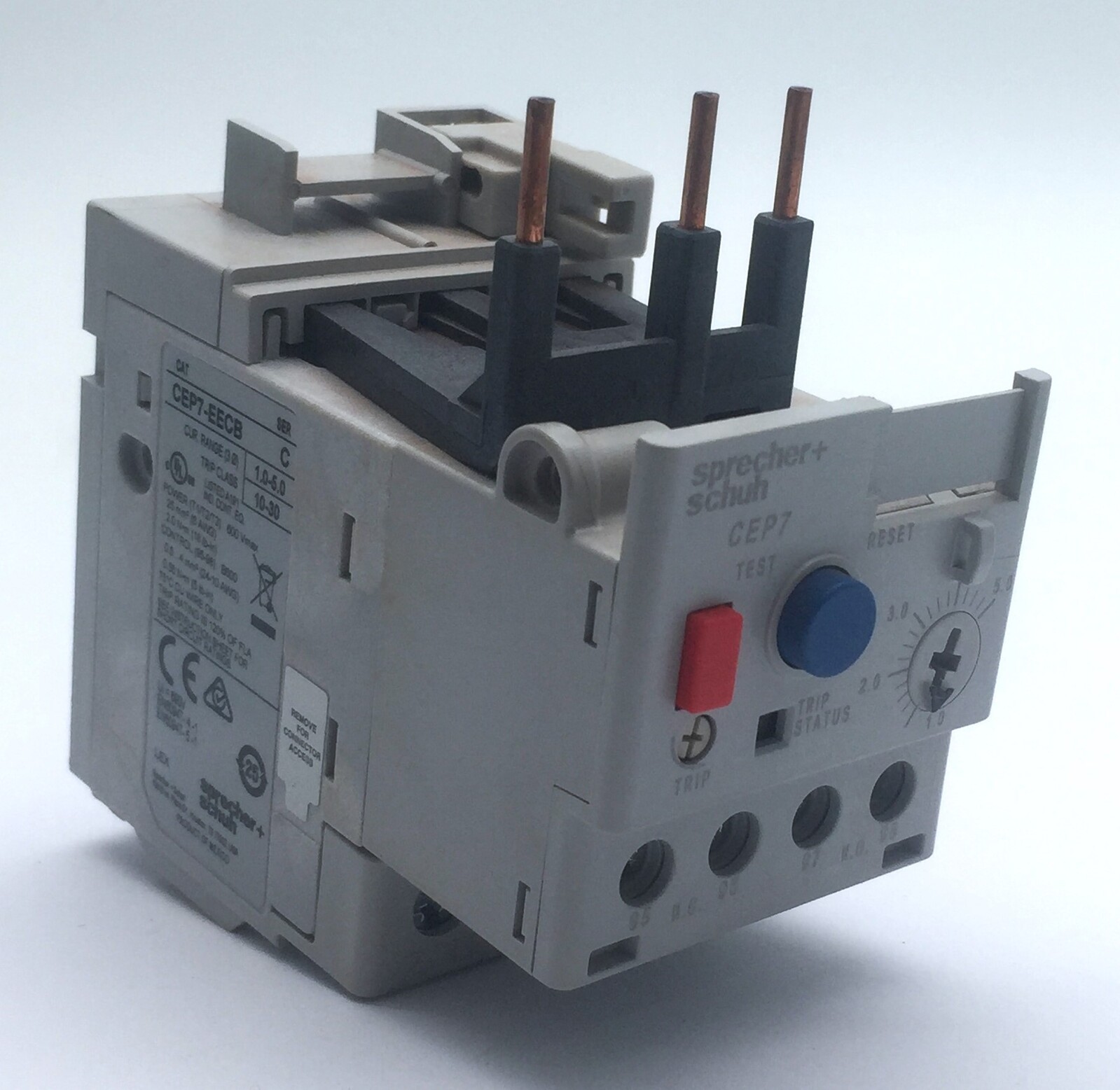 Sprecher+Schuh Thermal Overload Relay CEP7-EECB 1A – 5A CA7 CEP7-1EFCB
