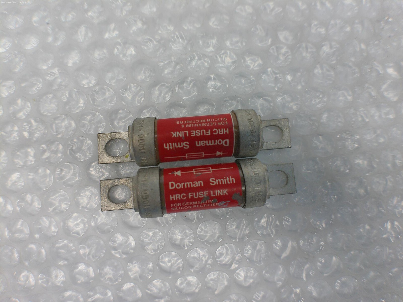 DORMAN SMITH GSB-1000/15A FUSE LOT OF 2 NSNP