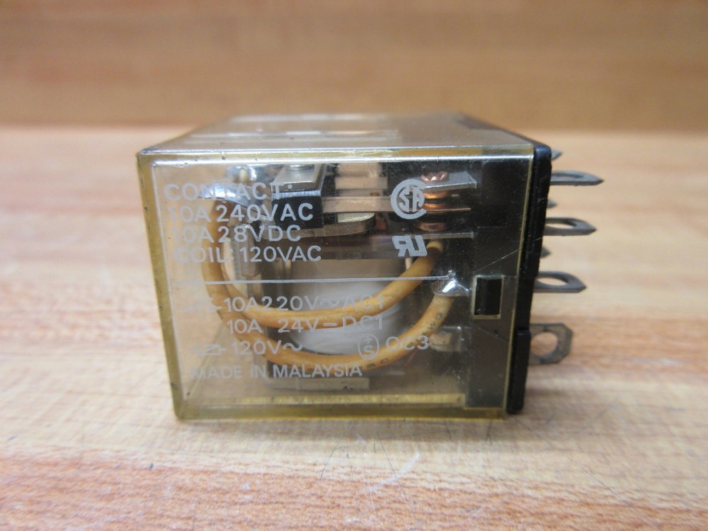 Omron LY4-120V AC Relay LY4-120VAC