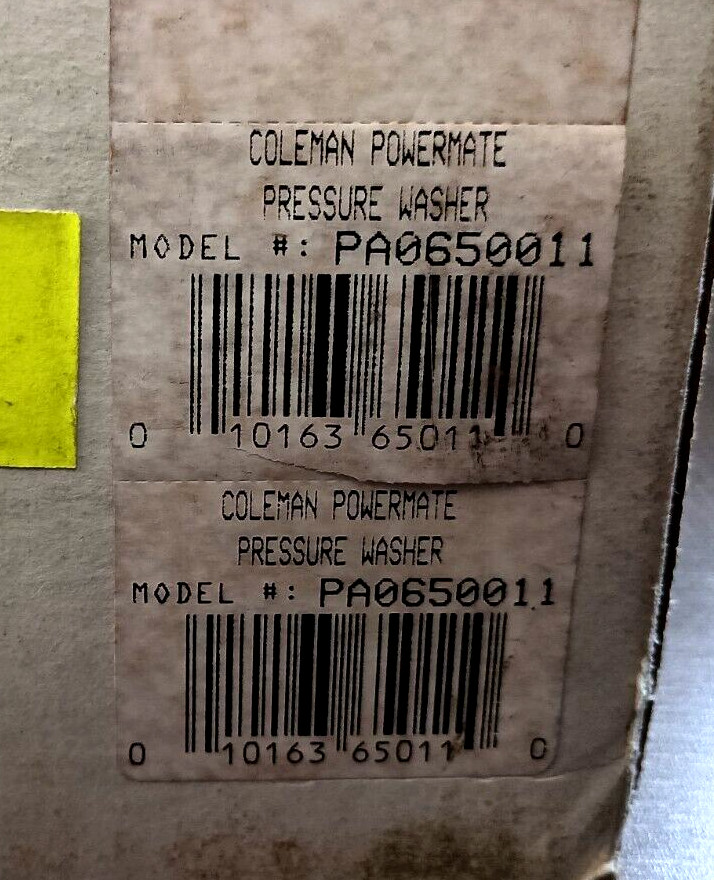 Coleman PowerMate pressure washer cart for PW-701000