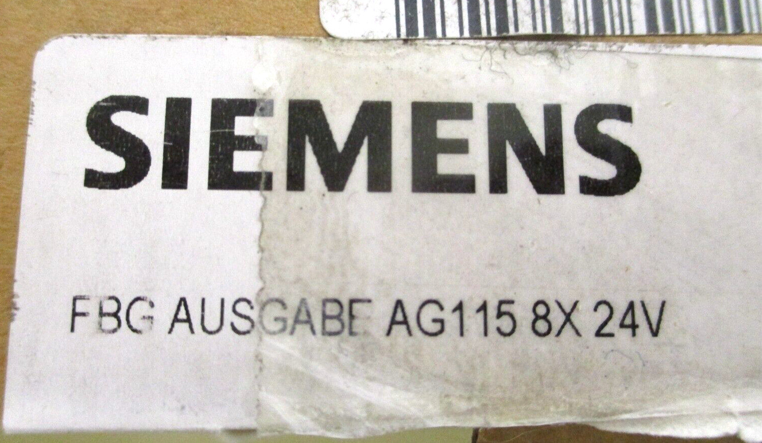 SIEMENS , SIMATIC S5 , PLC , 6ES5454-7LB11 , FPG-AUSGABE-AG1158X24V , SURPLUS