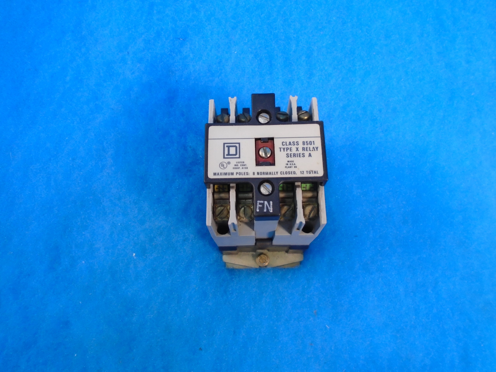 SQUARE D CL9998 TYX44 CLASS 8501 TYPE XO 40 SERIES A RELAY 1YR WARRANTY