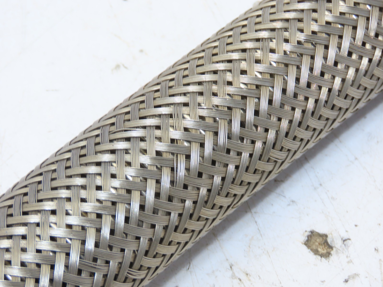 1×27″ 1-5/16-12 -16 JIC 37 Flare Thread Braided SS Metal Flex Pipe Hose