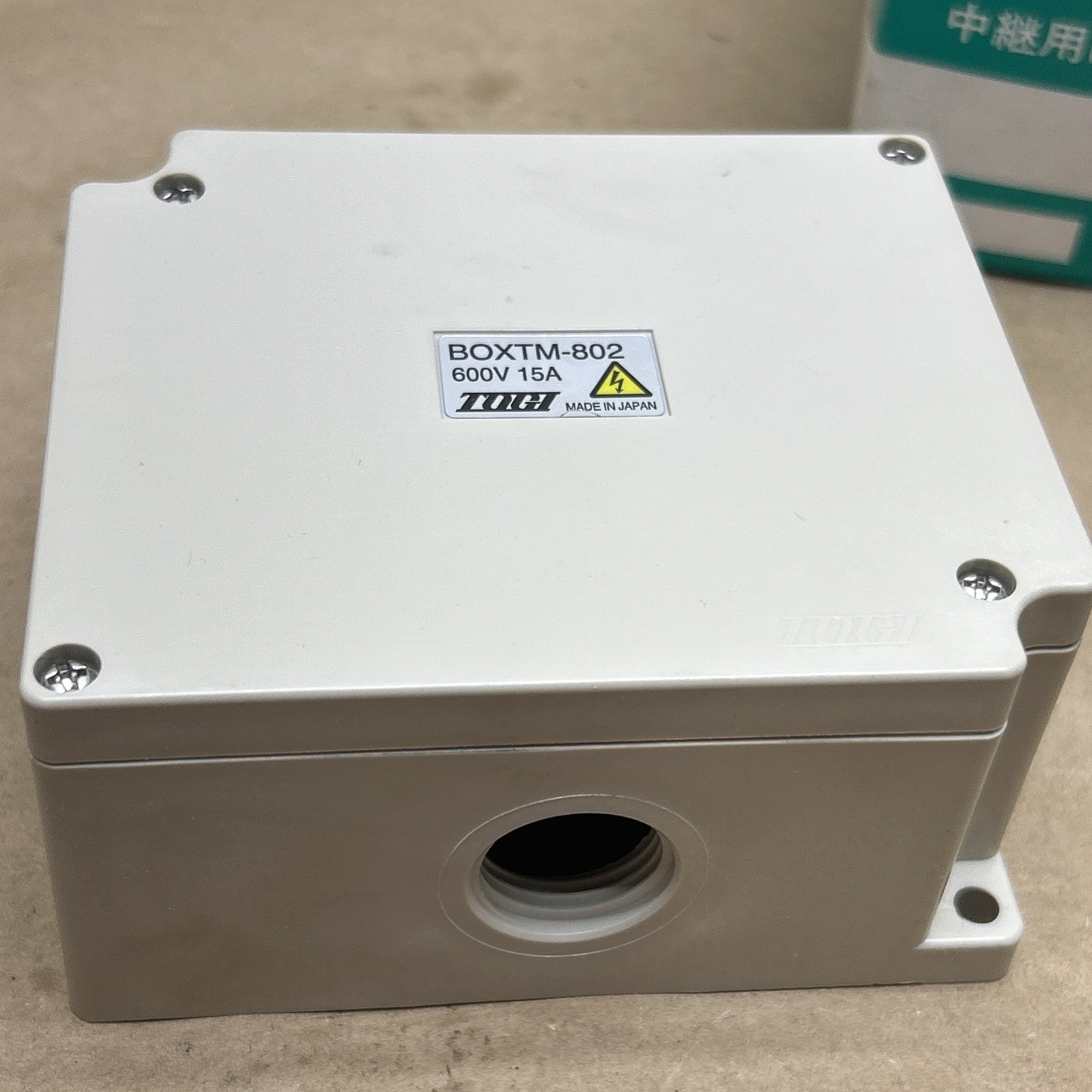 TOGI TOYOGIKEN BOXTM-802 600V 15A NIB FAST SHIPPING! + WARRANTY