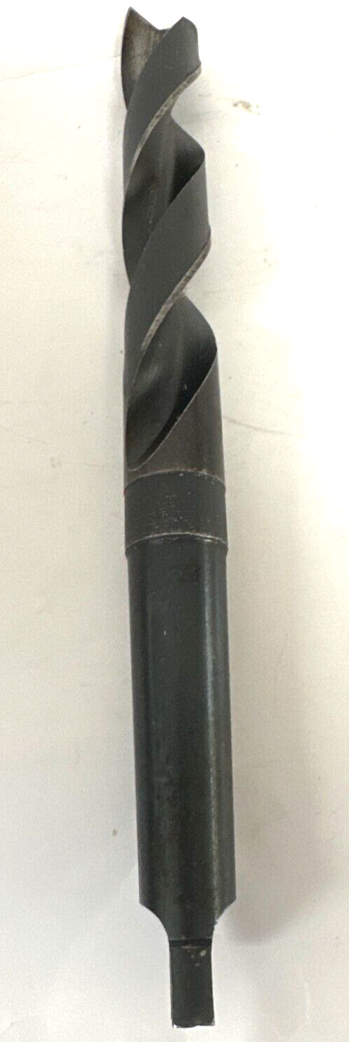 C-L TAPER SHANK SPIRAL FLUTE DRILL BIT 1-1/64″ CD X 11″ OAL 6-1/2″ FLUTE MT3 HSS