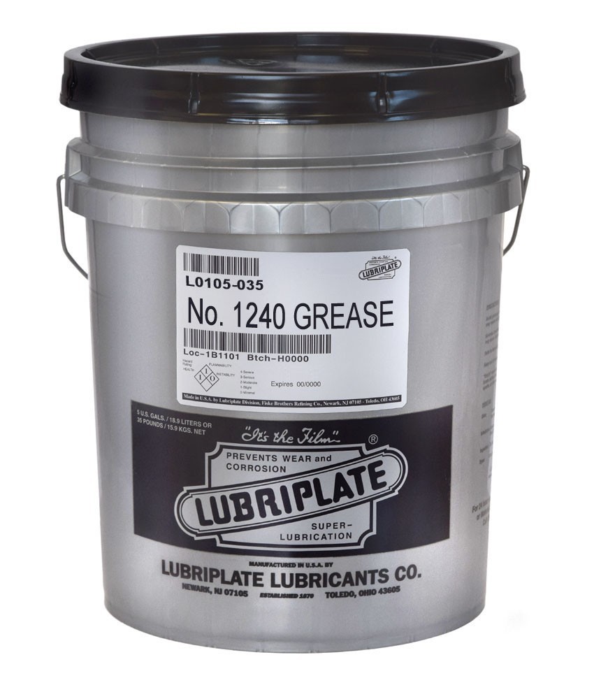 Lubriplate L0105-035 No. 1240 Lithium-polymer Grease – 35lb Pail