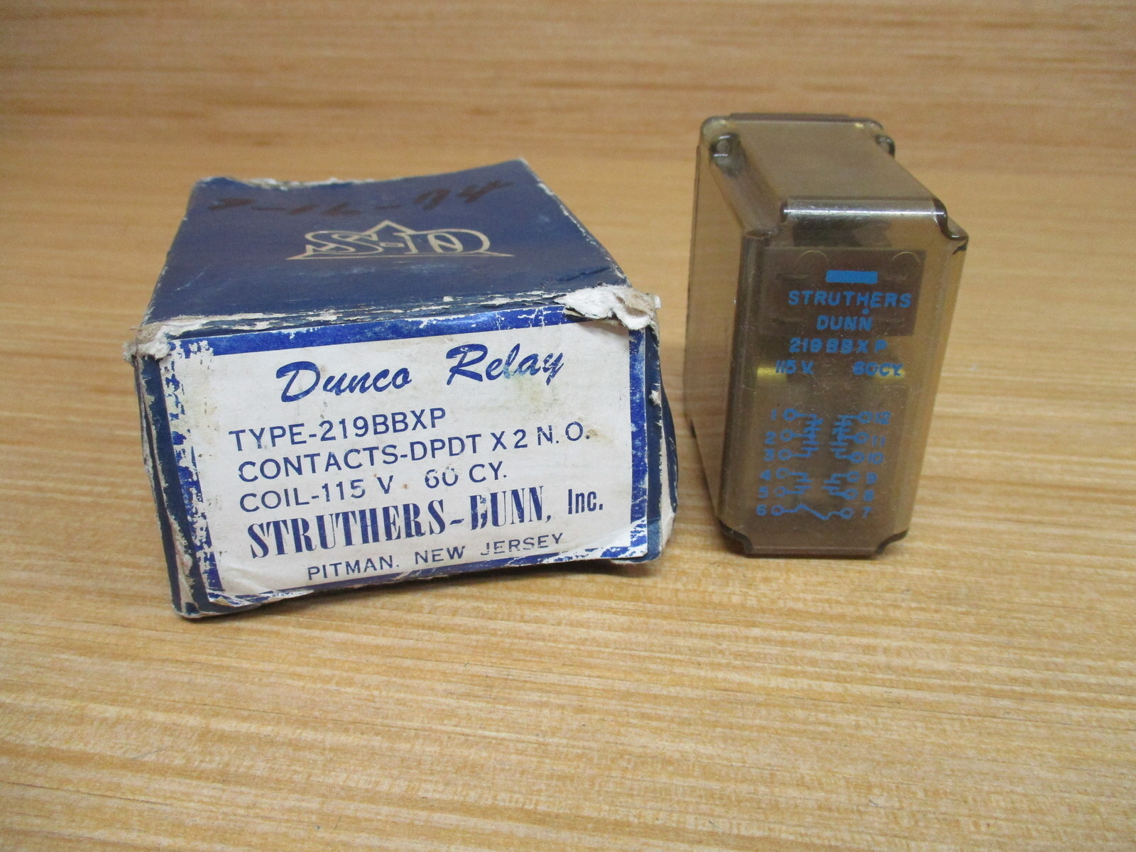 Struthers-Dunn 219BBXP Relay Coil 115V