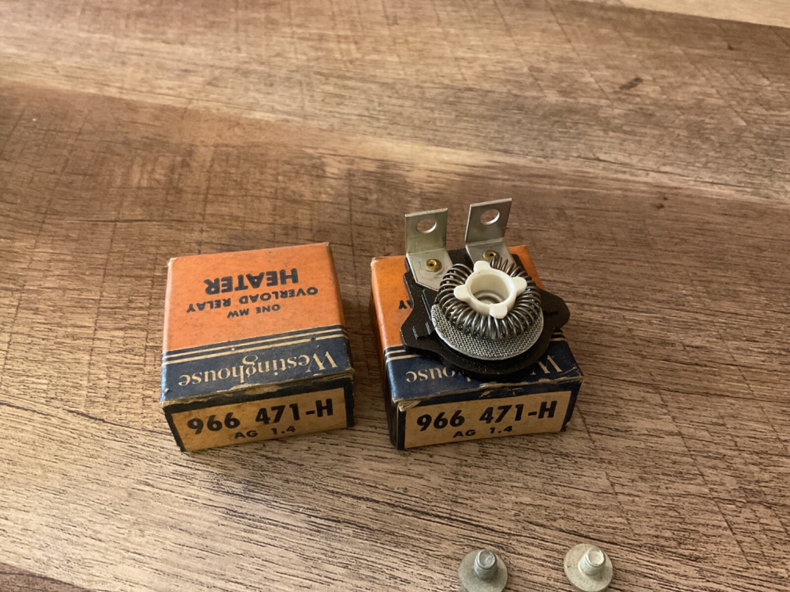 Lot of 2 Westinghouse 966 471-H AG 1.4 Thermal Overload Relay heater (M-260)