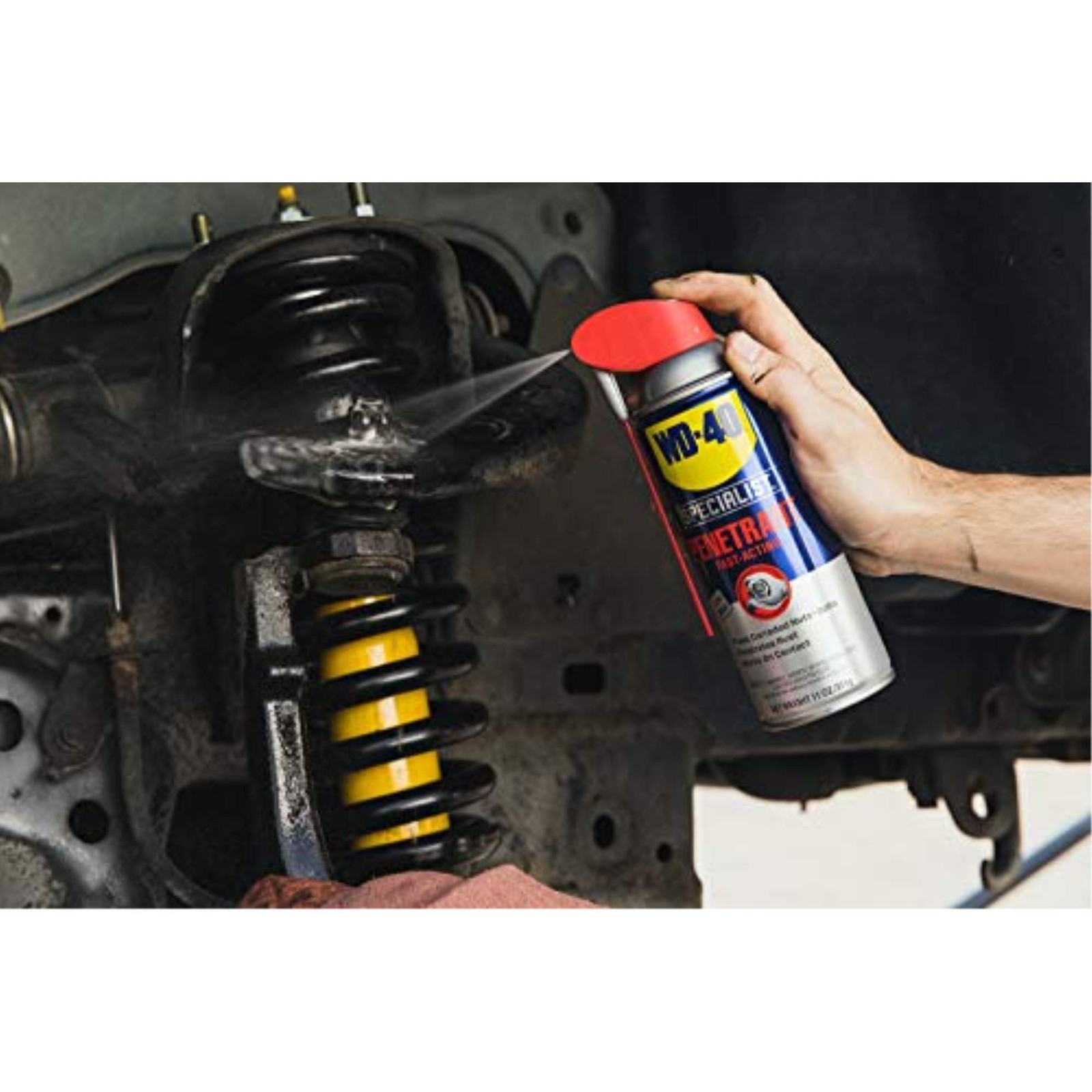 WD-40 Specialist Penetrant with Smart Straw, Penetrant for Metal, Rubber T11 Oz.