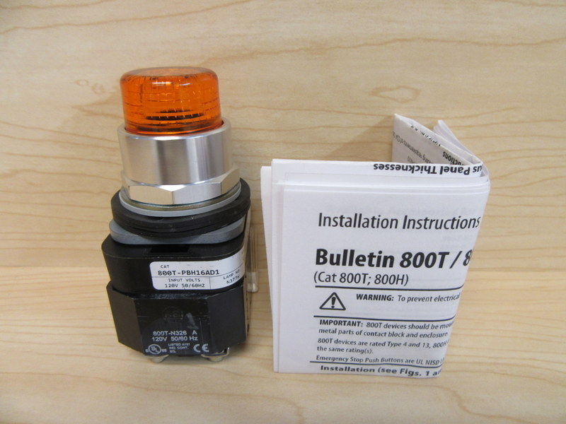 Allen Bradley 800T-PBH16AD1 Push Button Switch