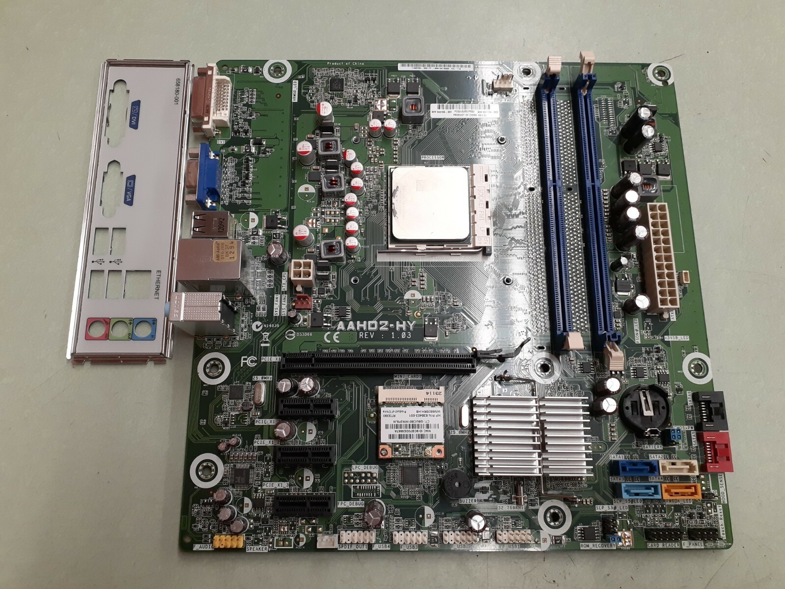 HP Pegatron Holly2 AAHD2-HY REV 1.03 660155-001 Motherboard / AD36200JZ43GX