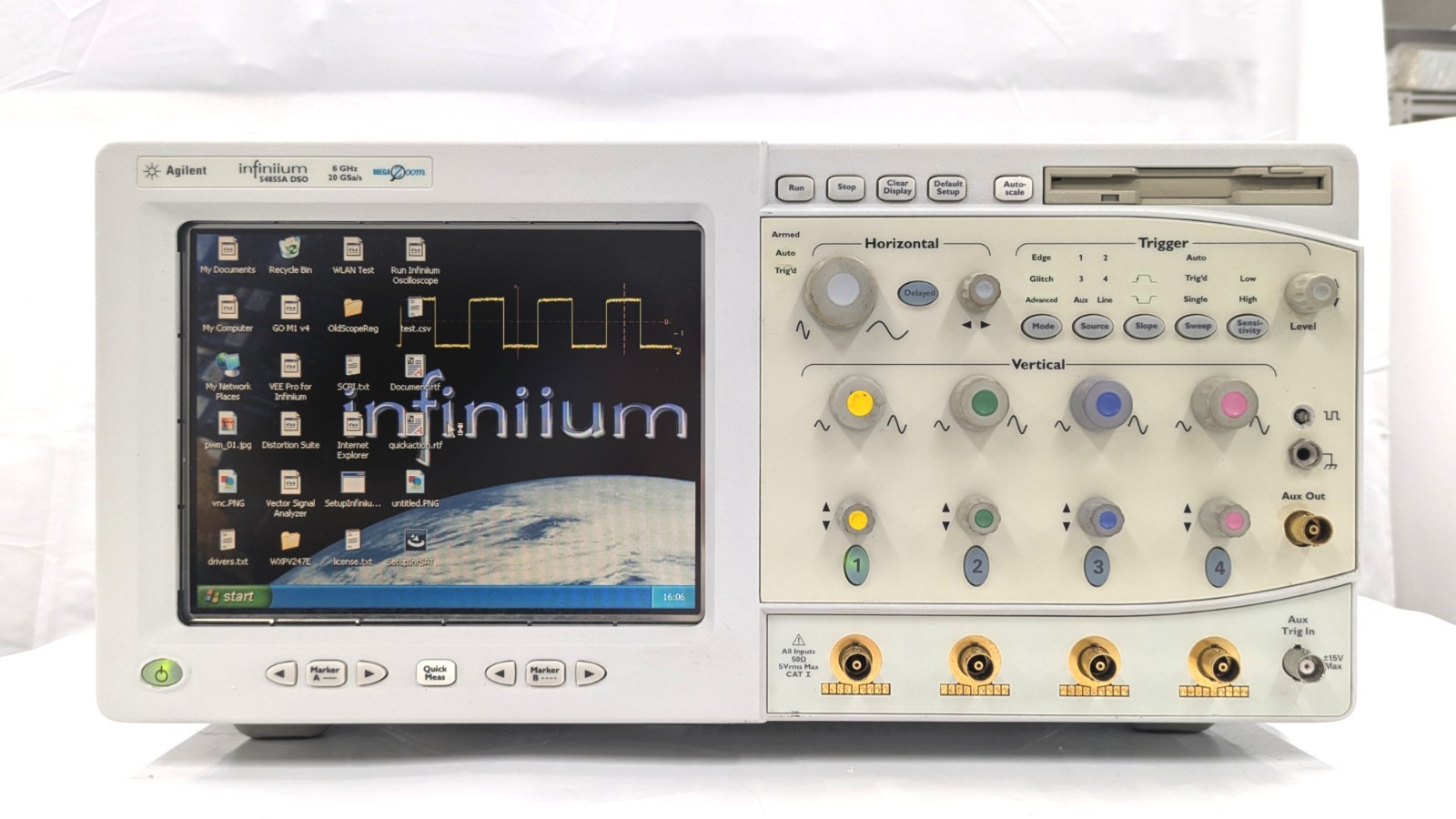 54855A Infiniium Oscilloscope 6GHz,20GSa/s Keysight S/N:MY42000005