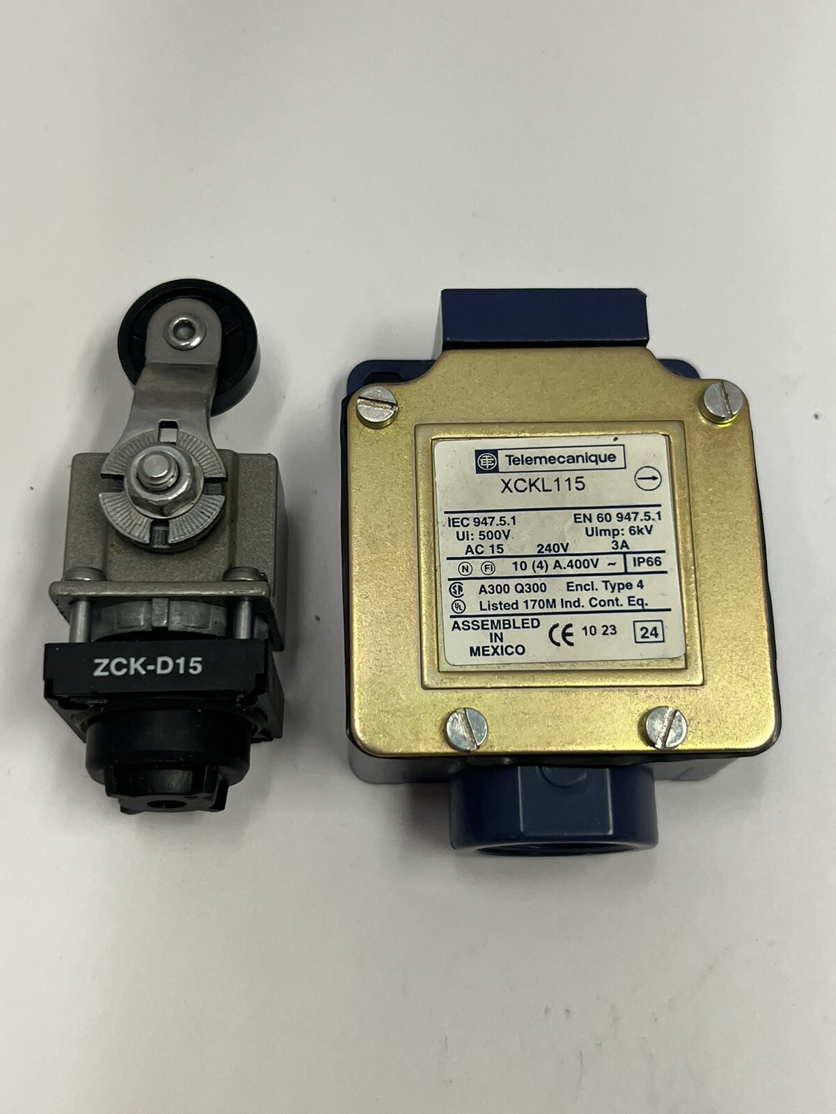 NEW TELEMECANIQUE XCKL115 LIMIT SWITCH