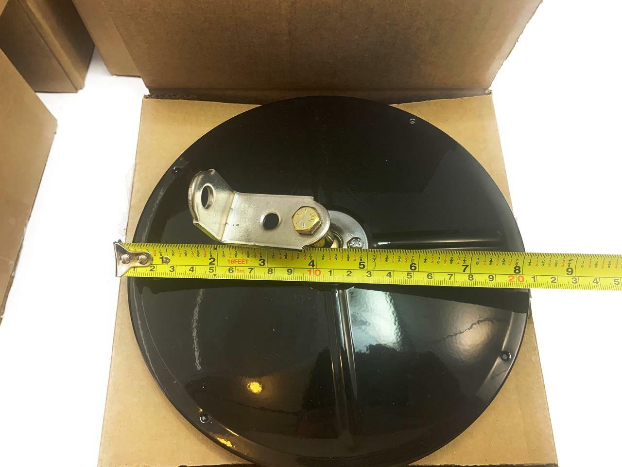 Lot of 6 Qty Arrow Safety Device 703-00-100 8-1/2” Convex Mirror Steel Black NEW