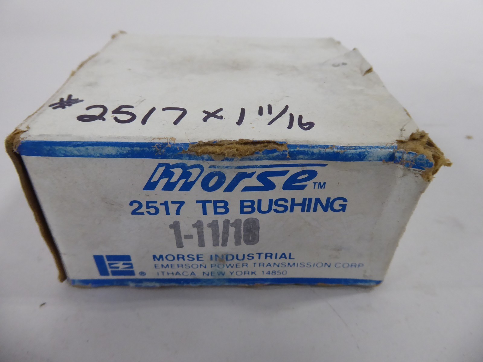 Morse 2517×1-11/16 Taper Bushing no bolts 119119