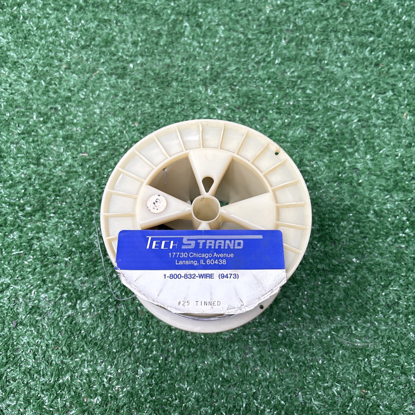 25GA Tinned Wire 5 Pound Spool 5lbs