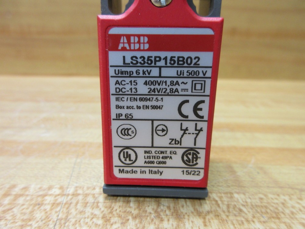 Asea Brown Boveri LS35P15B02 ABB Limit Switch Switch Only