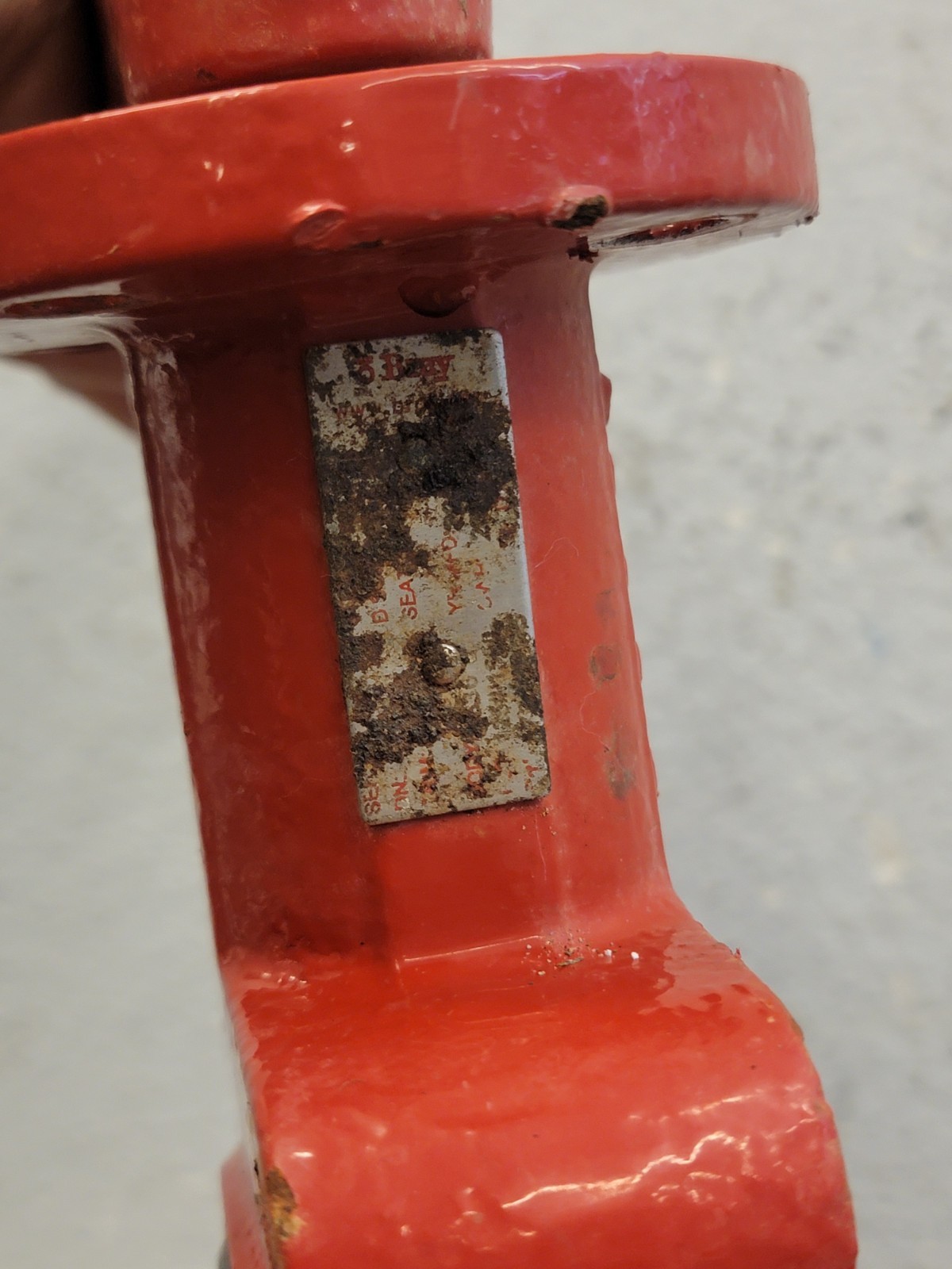 BRAY 4″ BUTTERFLY VALVE SERIES 31 Used A8