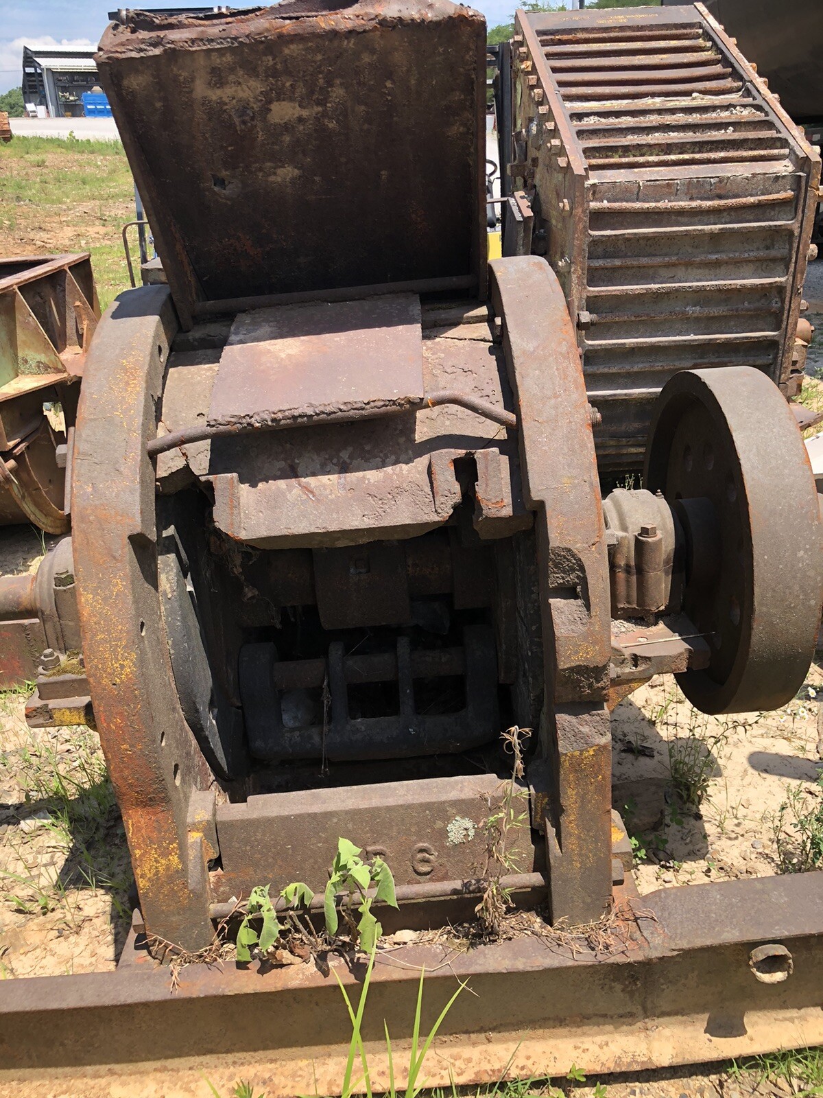 Cedar Rapids Jaw Roll Crusher Conveyor Drive Rock Crusher Equipment Lot