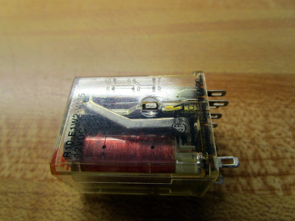Potter & Brumfield R10-E1-W2-V185 12V DC Relay (Pack of 3)
