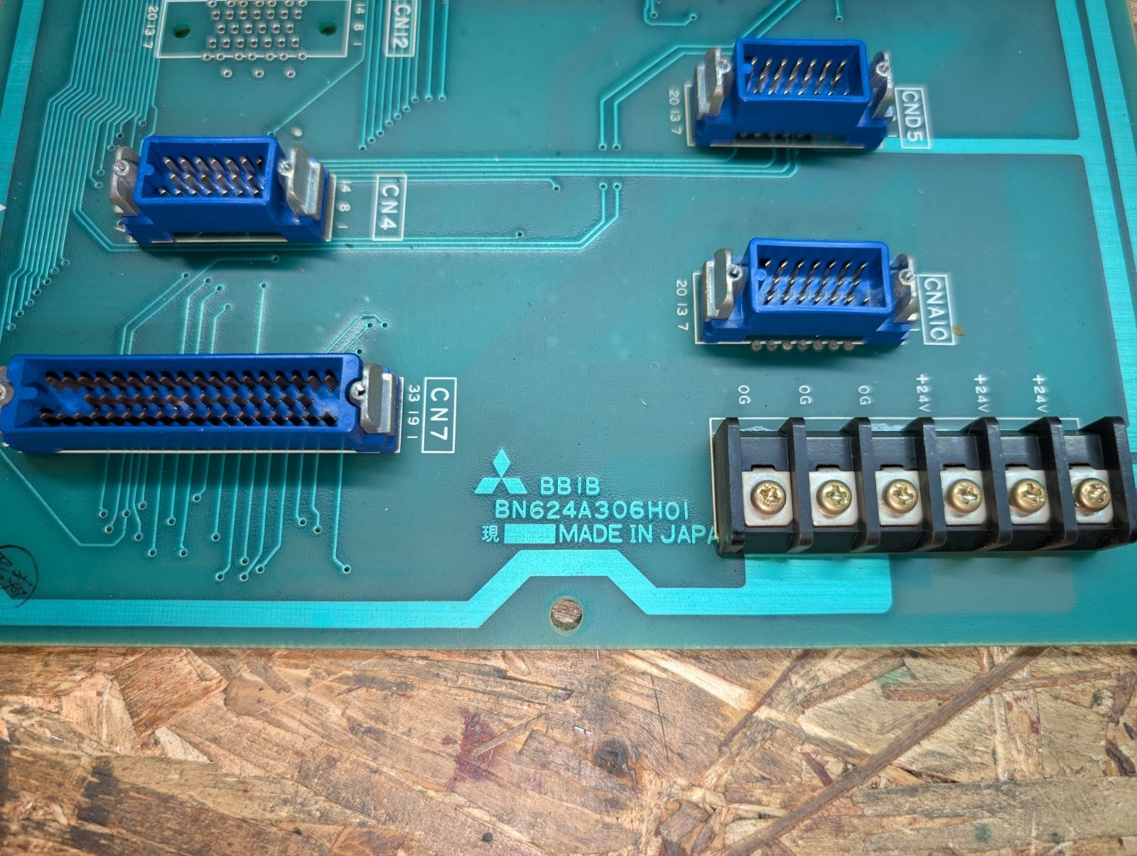 MITSUBISHI CIRCUIT BOARD BBIA-I YM VQC-20-40/50 BN624A306H01 BB1A-1 BB1B