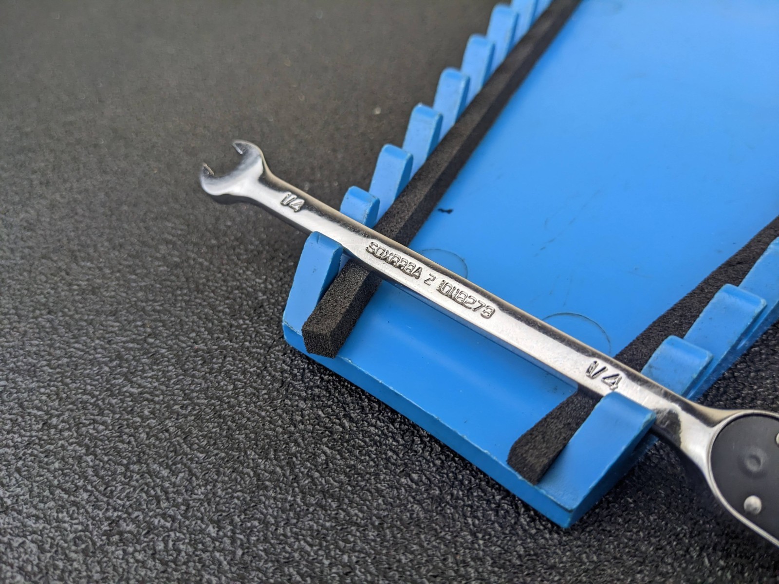 #bo389 Snap On SOXRR8A 1/4″ Ratcheting Reversible Flank Drive Plus Wrench