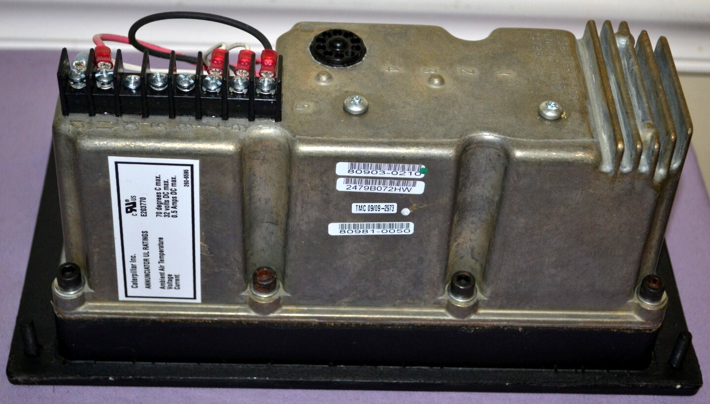 Caterpillar E203770 Annunciator Control Panel 260-6595 32VDC 0.5A USA -New Other