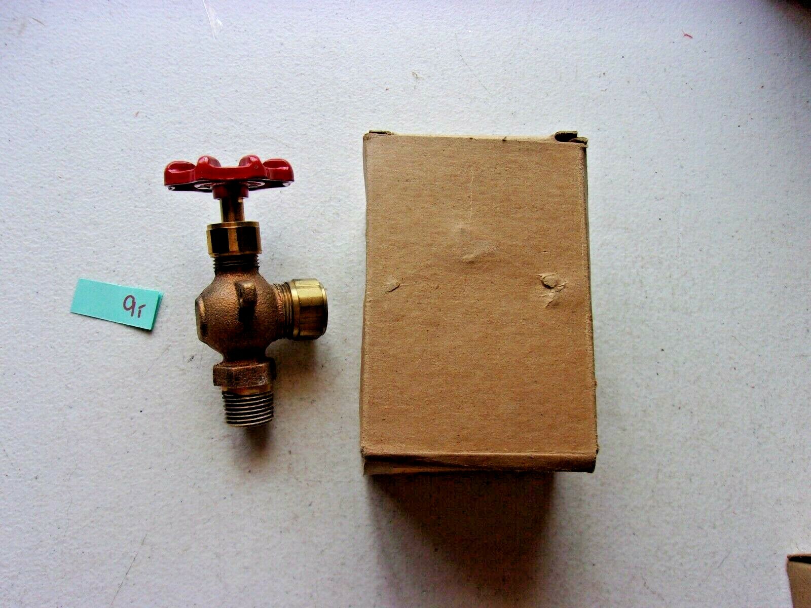 NEW IN BOX CONBRACO WATER GAUGE VALVE #20-250 1/2″ ROUGH BRASS (WL60-2)