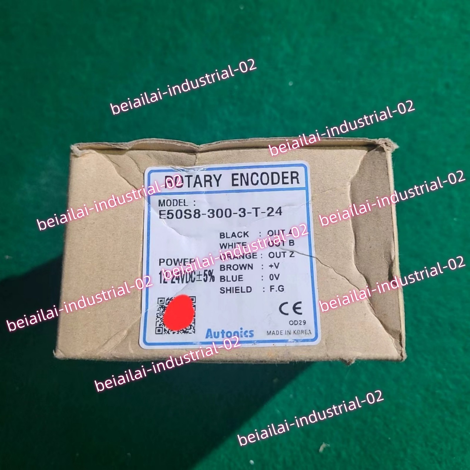 AUTONICS E50S8-300-3-T-24 Rotary Encoder#1pcs new in box