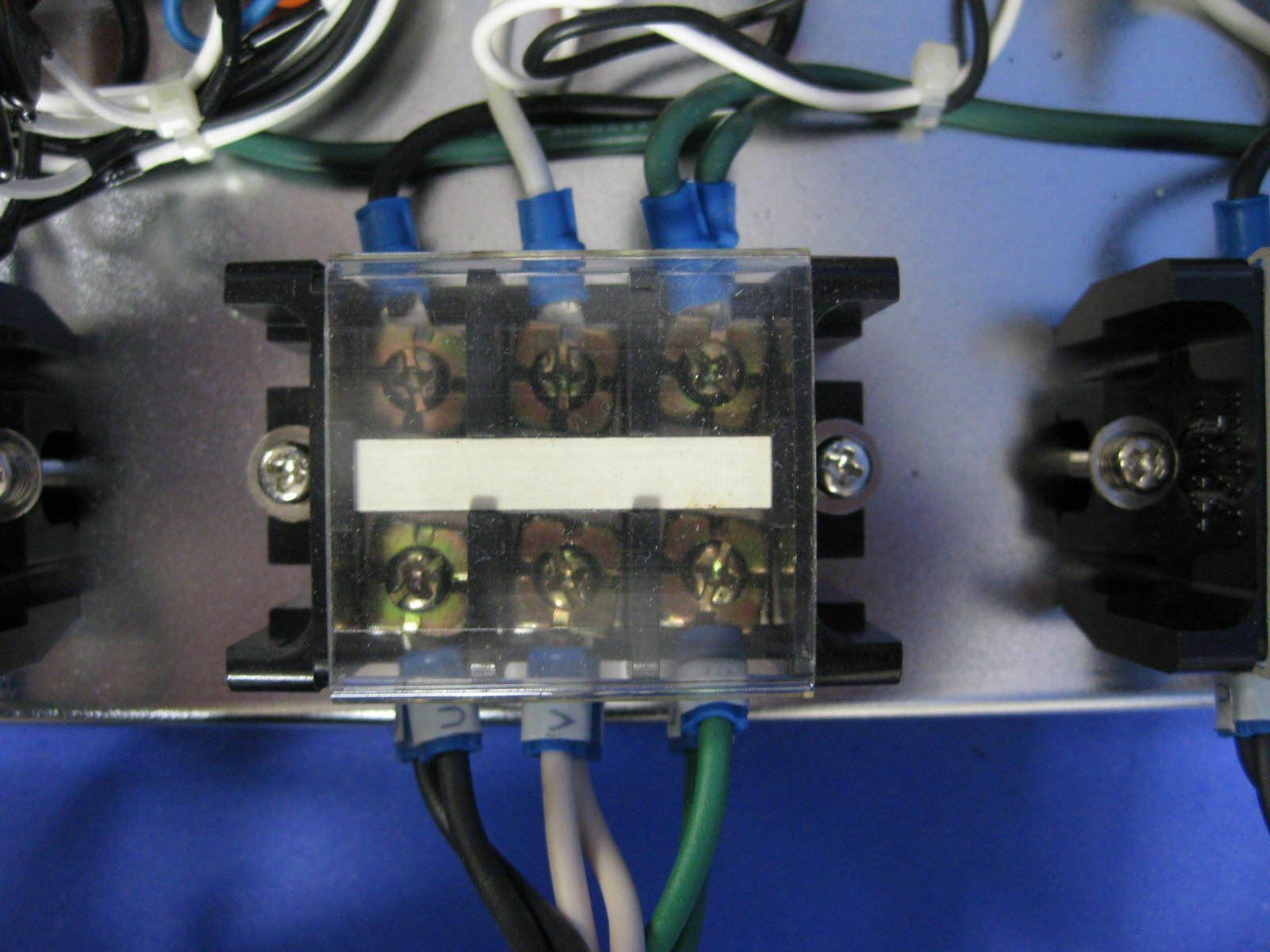 TEL Tokyo Electron 600 FNC AC/DC Relay Supply Panel