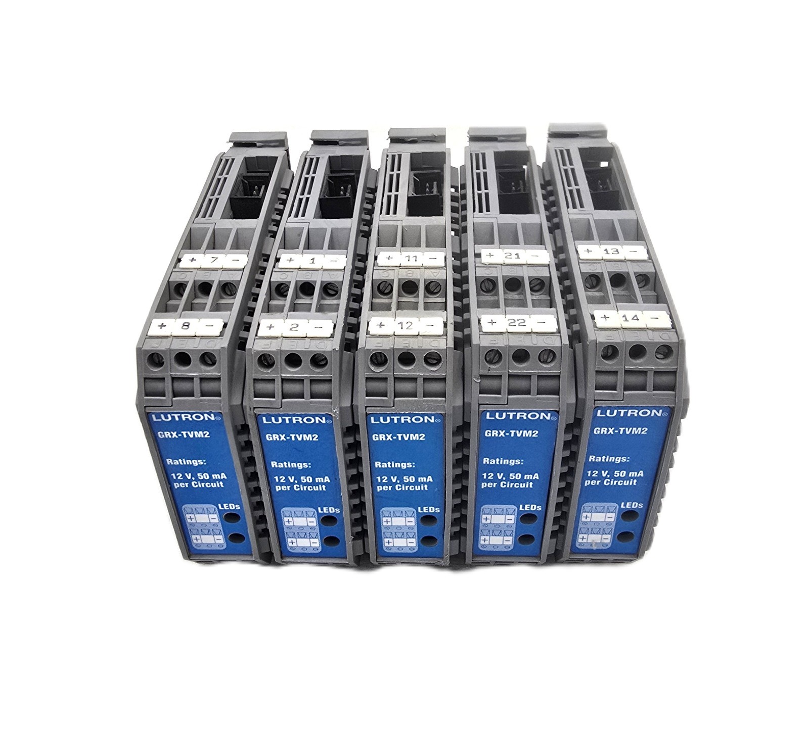 LUTRON LOT OF 5 GRX-TVM2 VOLTAGE CONTROLLER 12V 50mA (FAST SHIPPING)