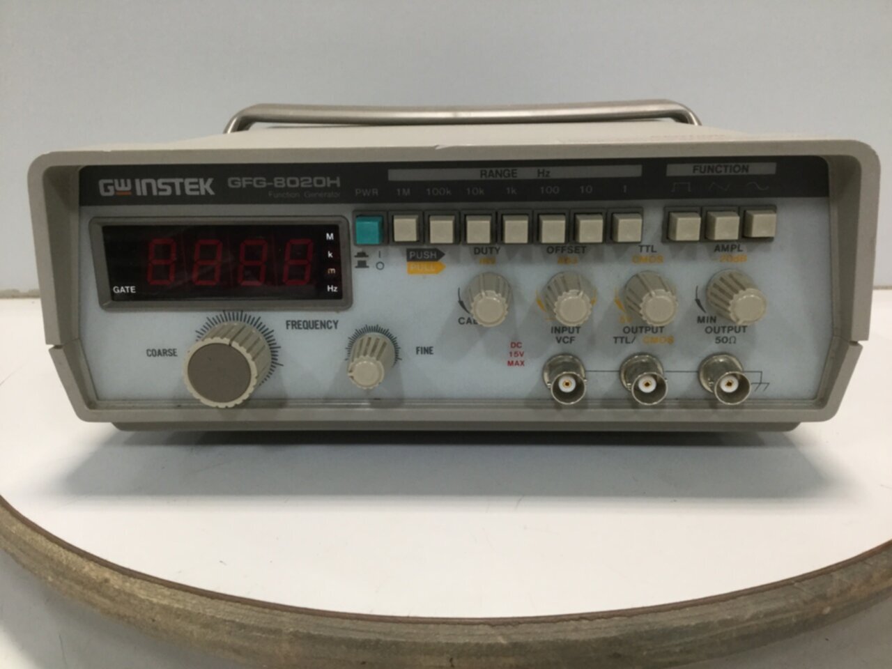 GW INSTEK Generator Counter GFG-8020H Used #107290
