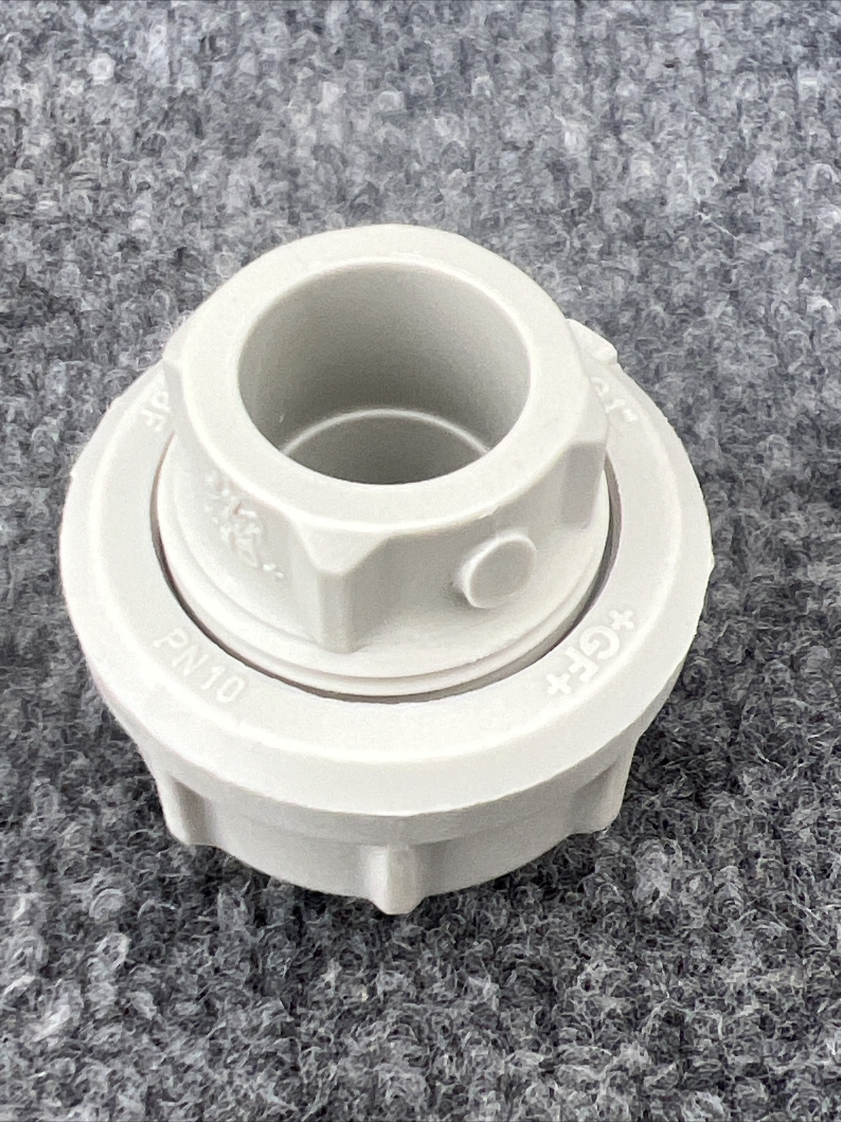 George Fischer 727.520.156 1/2″ PP Viton FPM Pipe Union Socket-Fusion 20MM New