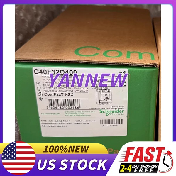 Schneider C40F32D400 Molded Case Circuit Breaker Brand New Fast Ship