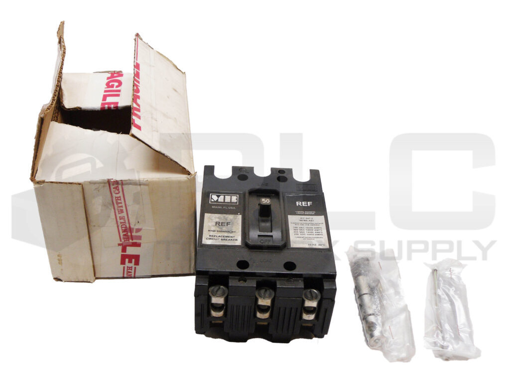 NEW MIAMI BREAKER REF3-B050 CIRCUIT BREAKER 50A 600VAC 250VDC 3 POLE