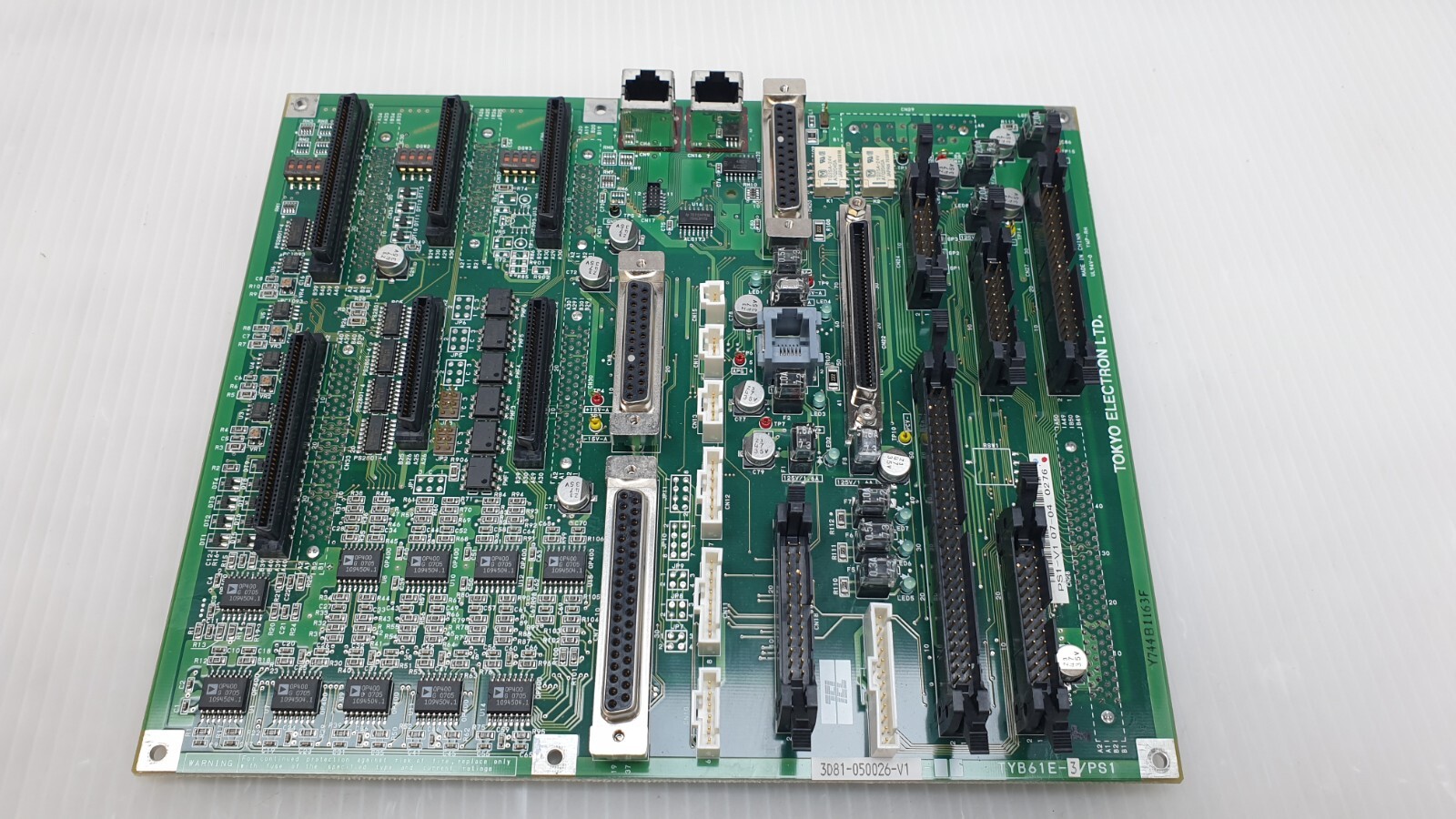 TEL Tokyo Electron 3D81-050026-V1 / TYB61E-3/PS1
