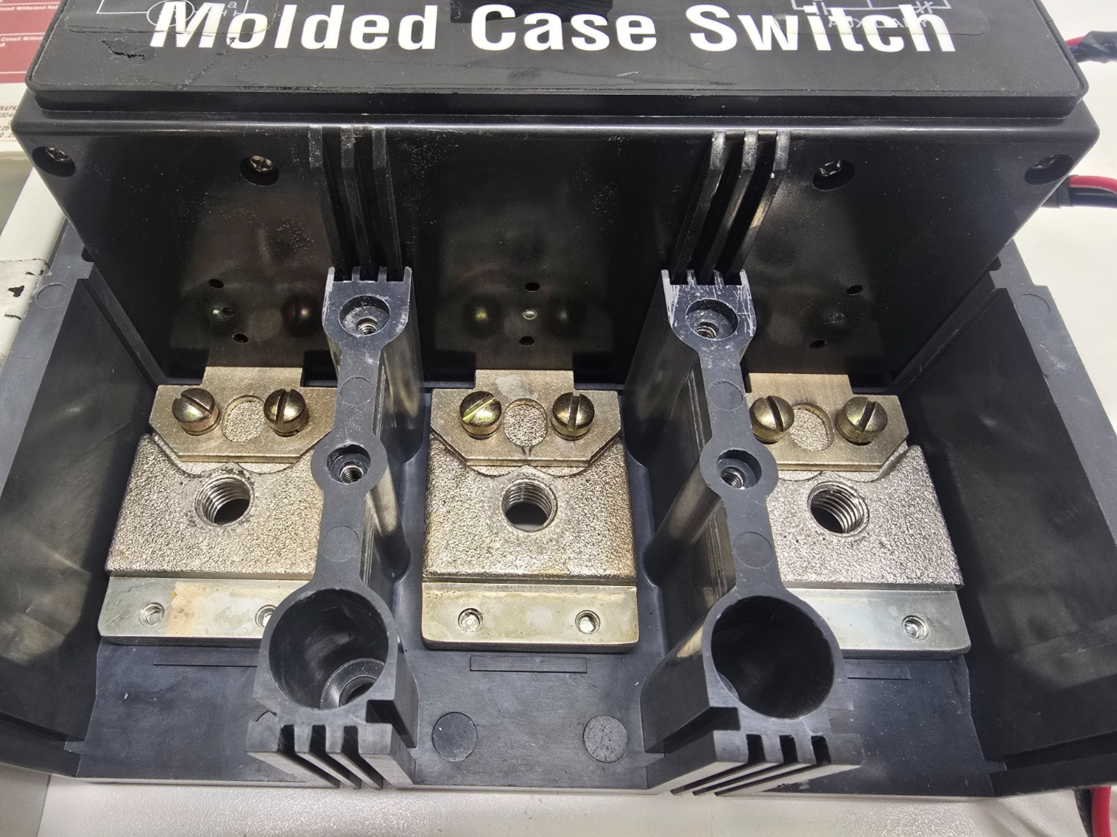 GOOD USED! CUTLER-HAMMER 800A 3-POLE CIRCUIT BREAKER MDL3800WK