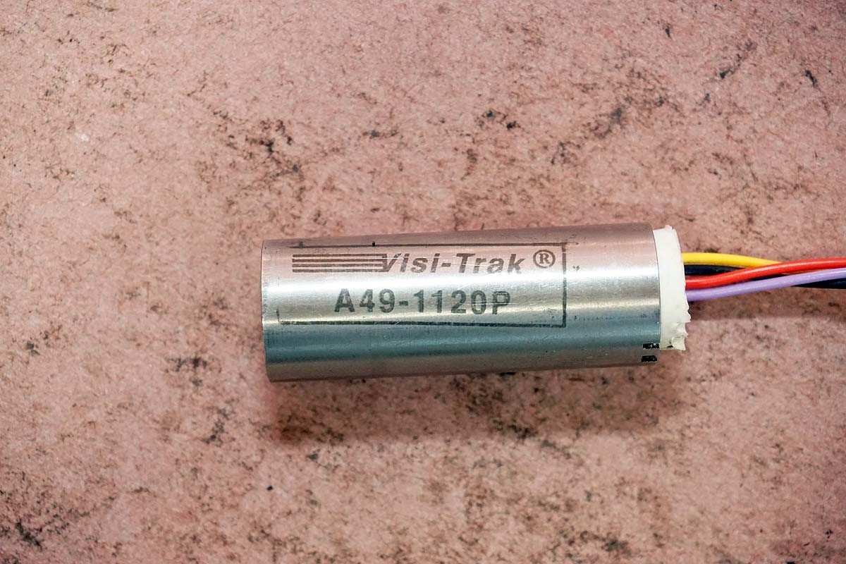 Visi-Trak A49-1120P Transducer A491120P W/Connector