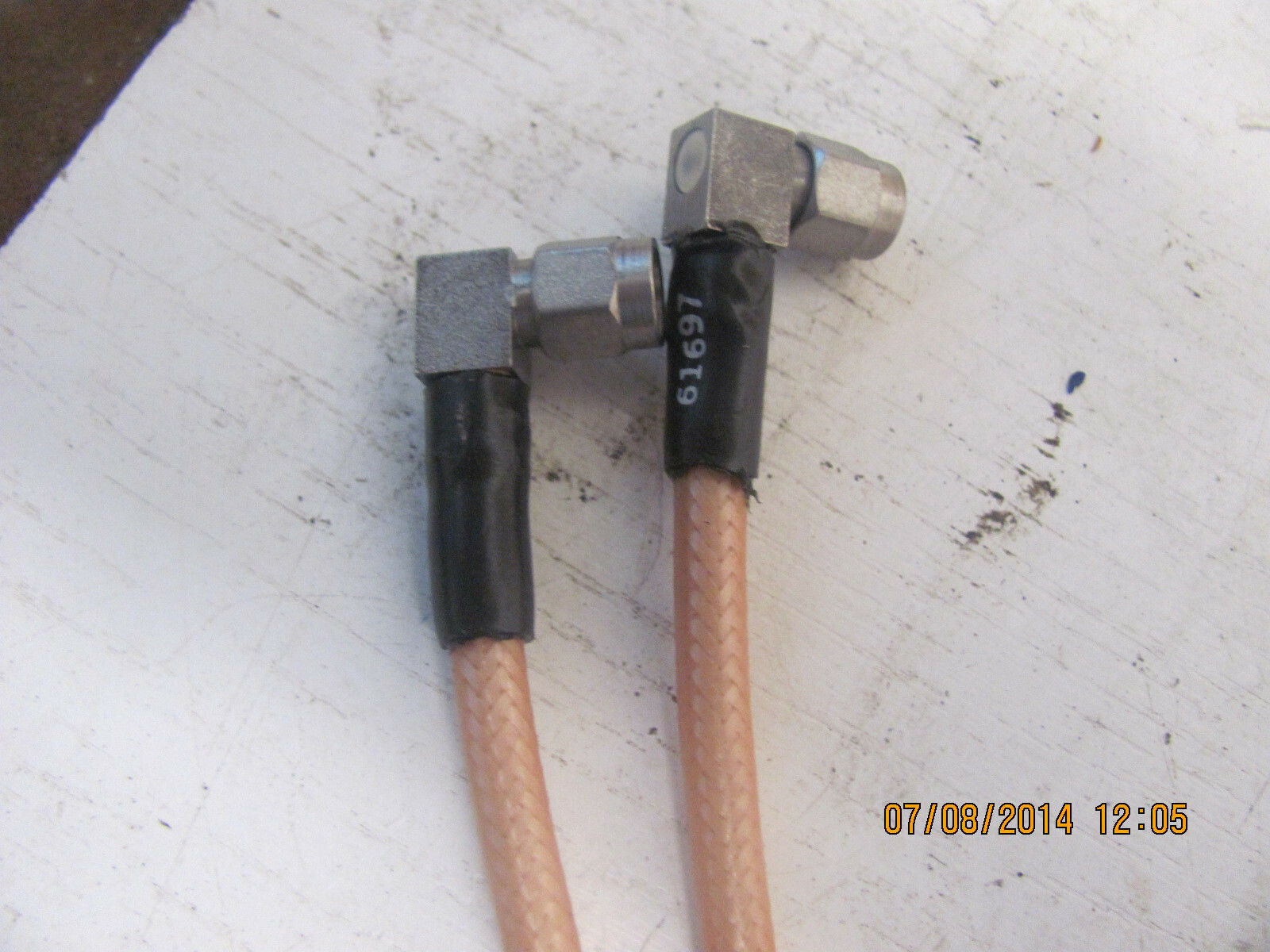 2 16″ FSCM61697 SMA Male to Male Cable