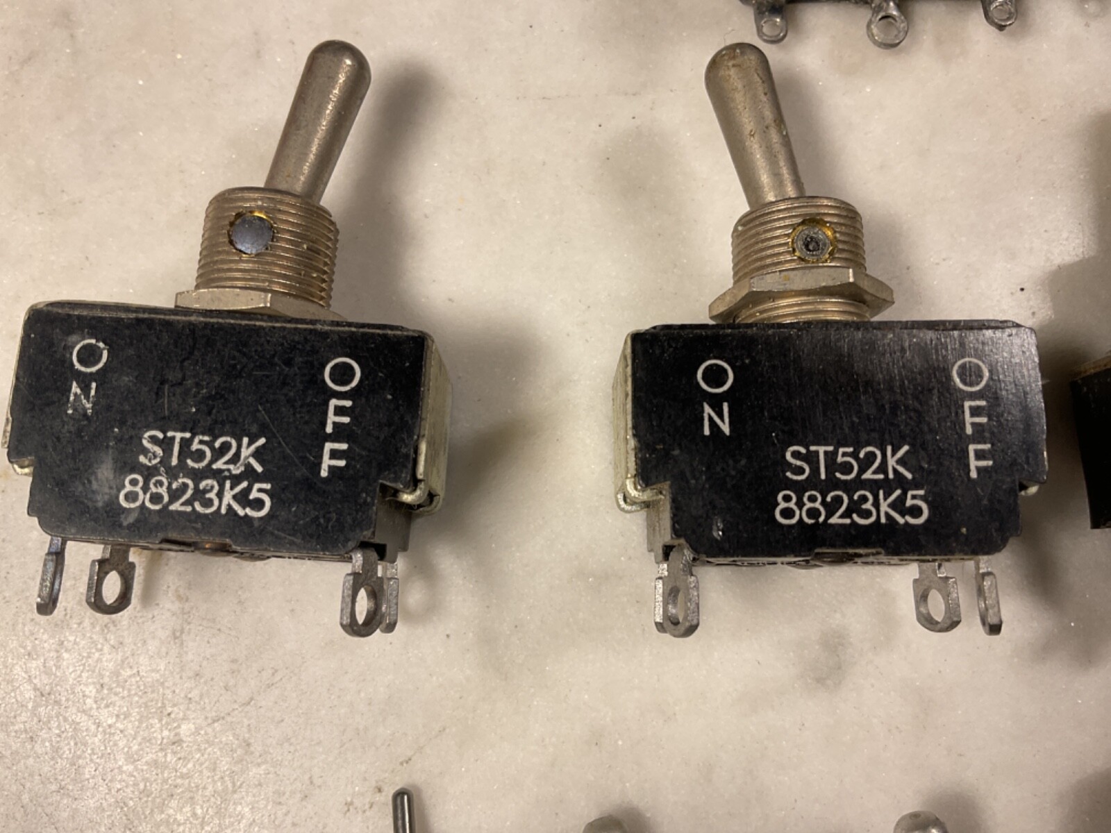 12 Toggle Switches and Push Buttons