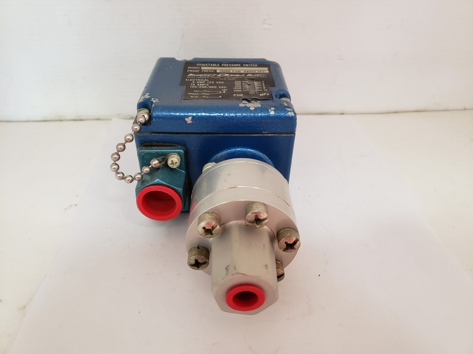 NEO-DYN 201P1-3C3BK PRESSURE SWITCH 200-1500PSI