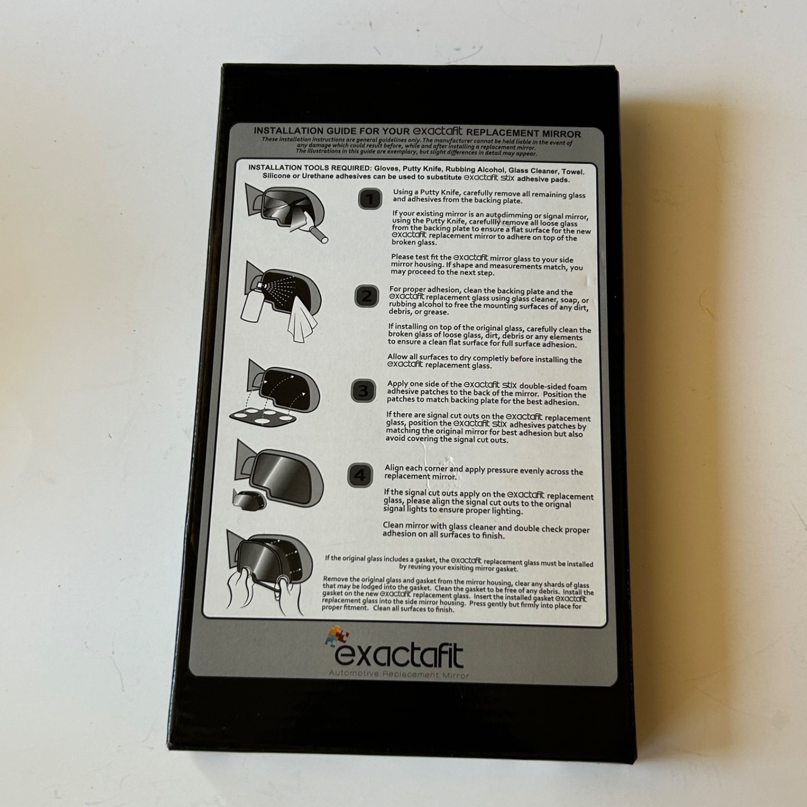 Exactafit 8810R, Automotive Replacement Mirror new in open box