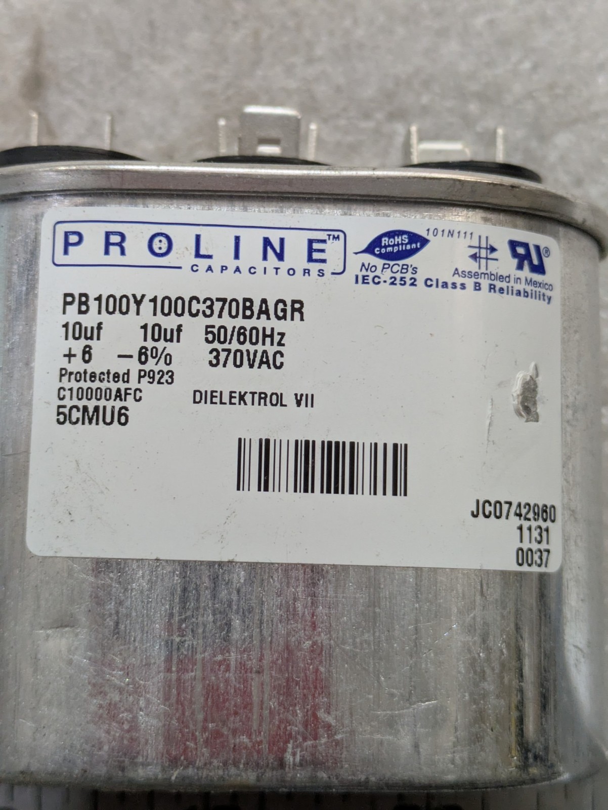 PROLINE PB100Y100C370BAGR 370VAC 50/60HZ