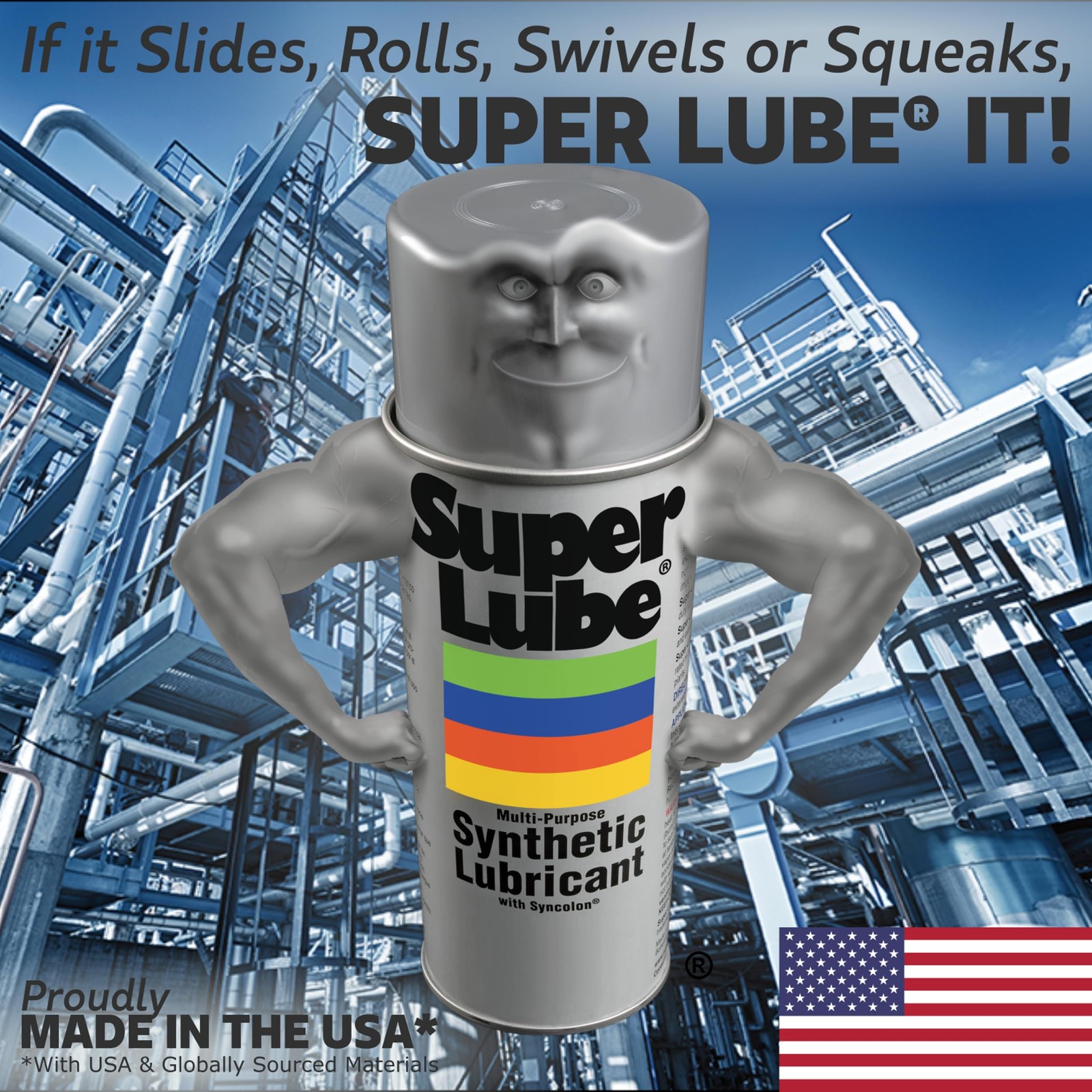 Super Lube 21030 Synthetic Multi Purpose Grease 3oz Tube Translucent White