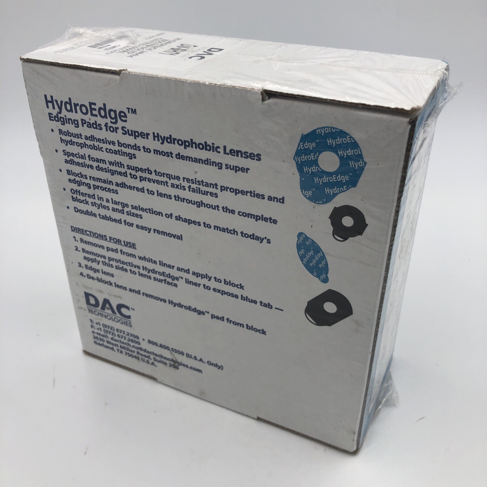 HYDROEDGE DV-SH71 24 MM ROUND SOLID CENTER – 1000/ROLL