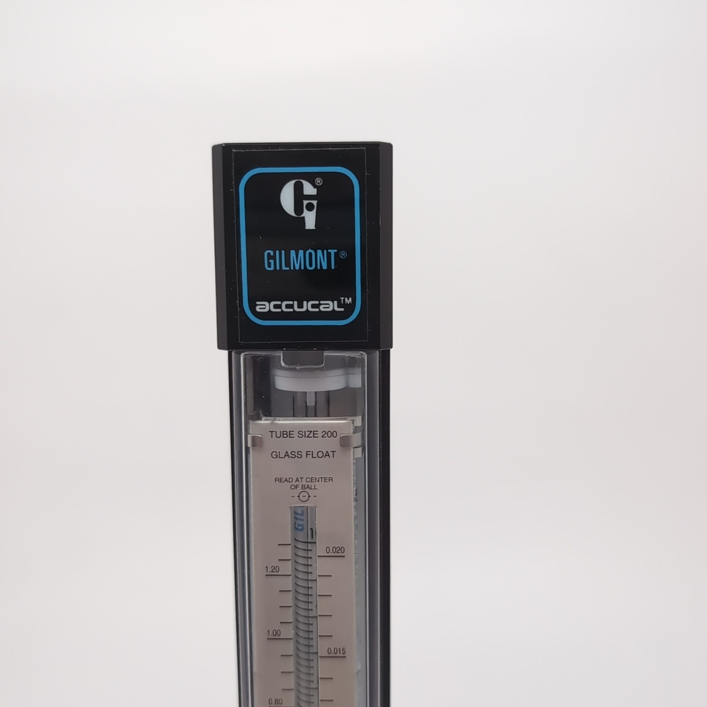 Gilmont Instruments Accucal GF-4552-1200 Direct-Reading Flow Meter Tube Size 200