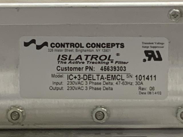 Control Concepts Islatrol Active Track – IC+3-DELTA-EMCL – 45639303 w/Warranty